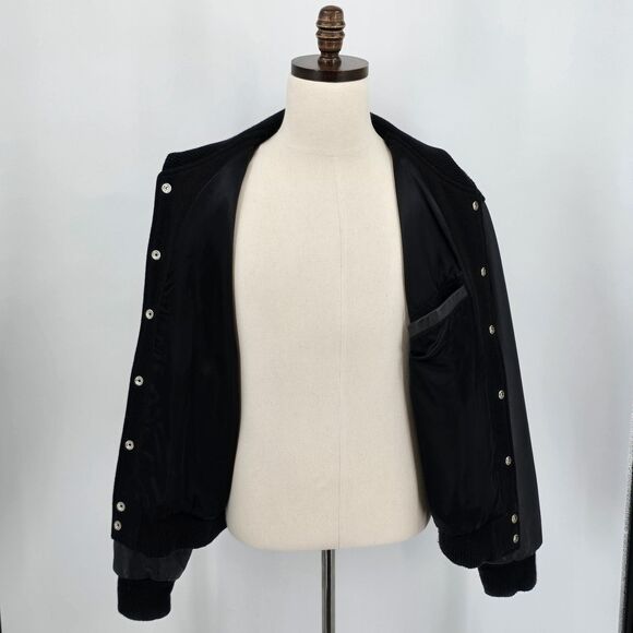 Mac Murray Varsity Jacket Size M Pepsi Logo Y2K Wool Leather Sleeves - Picture 4 of 7